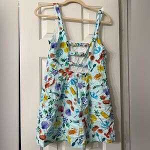 Show Me Your MuMu Steph Mini Dress *BLUE* read description